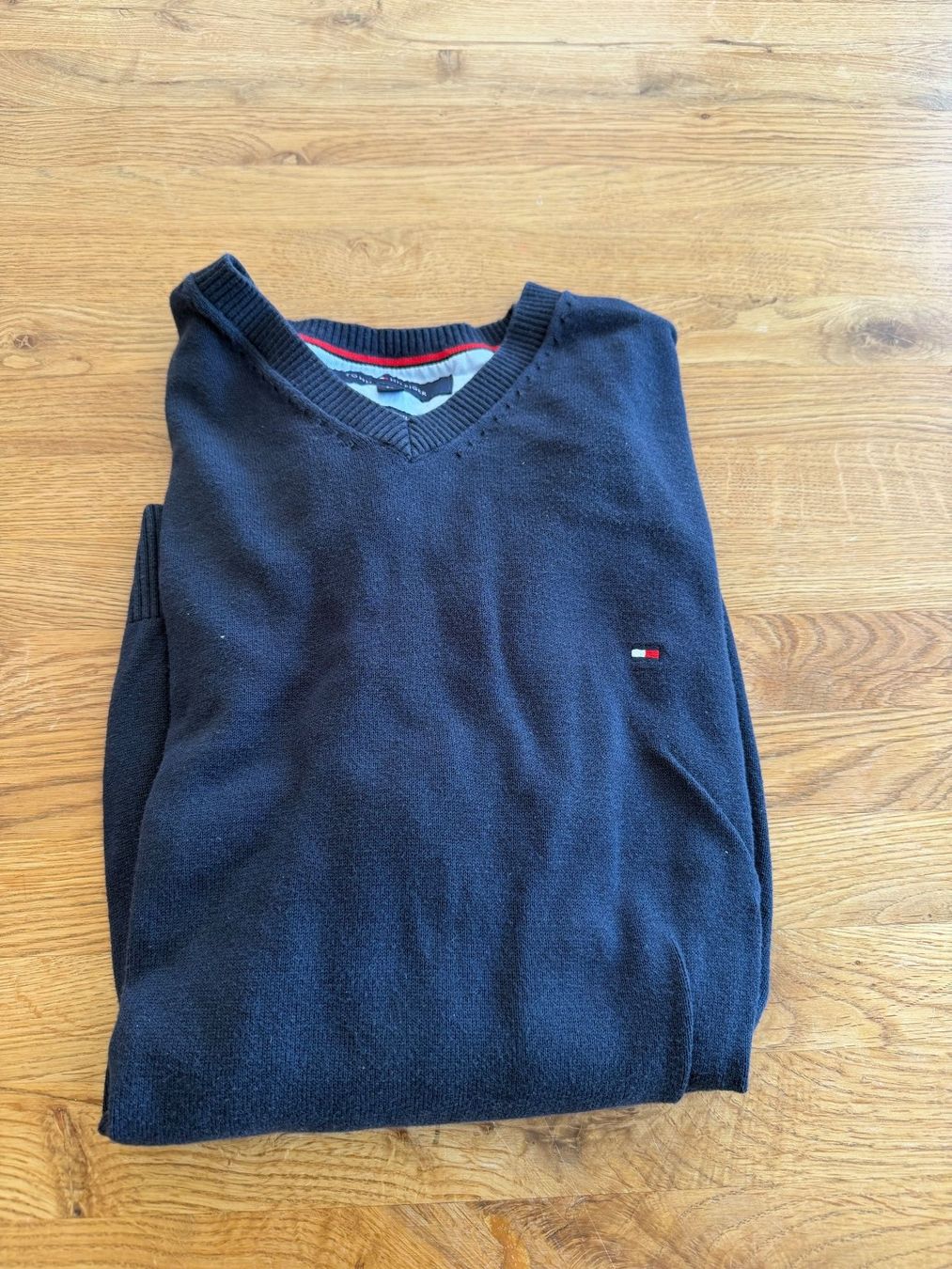 Tommy Hilfiger Pullover & Sweatshirts: TOMMY HILFIGER Premium-Baumwoll-Herrenpullover – Gebraucht aus Männedorf von cht_th