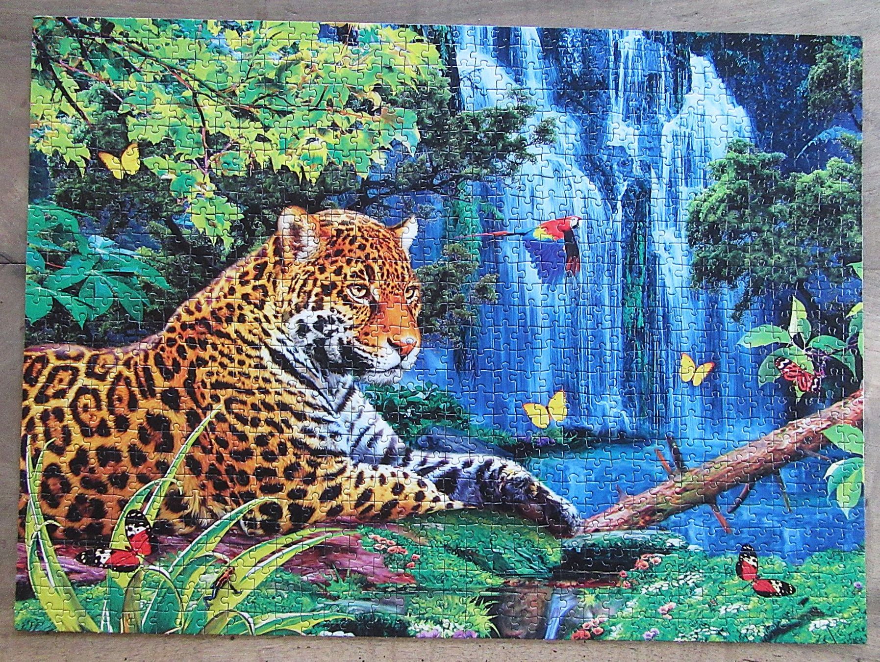 Clementoni Puzzles: Magic Puzzle 3D - 1000 Teile - Jaguar Jungle – Gebraucht aus Auenstein von Padabimbim 1