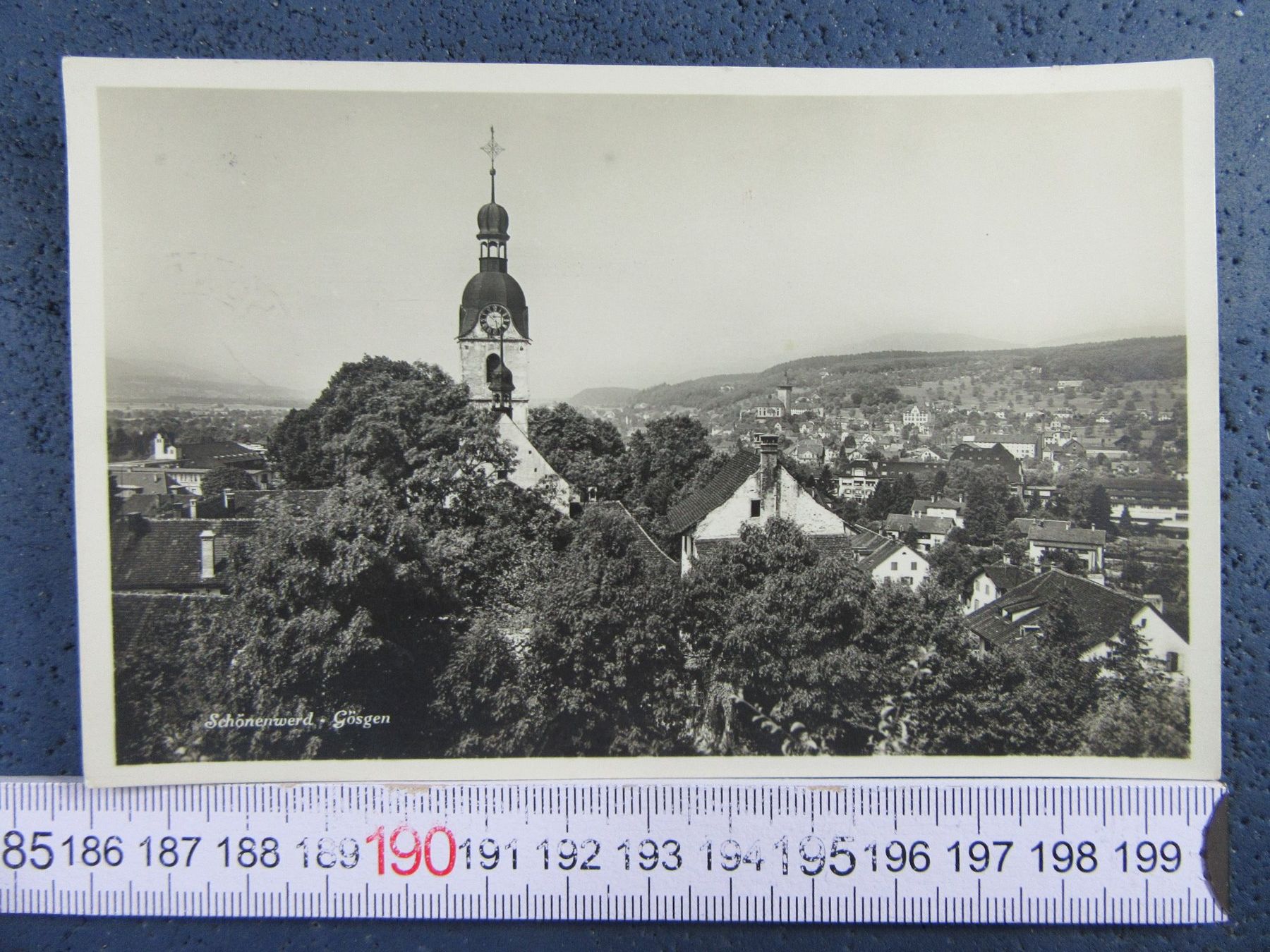 Cartes postales: SCHÖNENWERD - GÖSGEN 1931 SO AK – D'occasion à Ettingen par Hausi4711