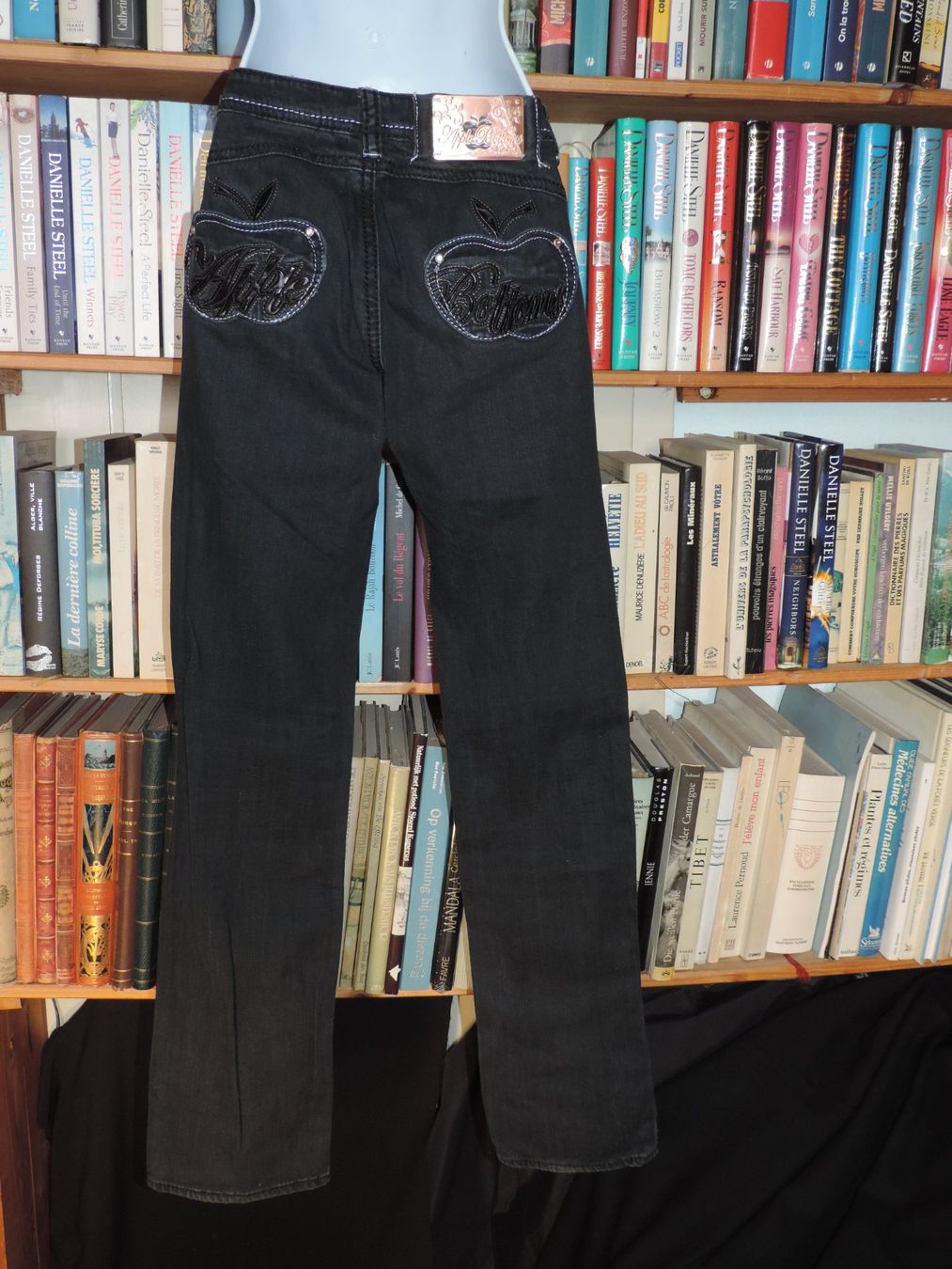 Jeans: jeans noir/gris Apple Bottom – Nuovo (secondo la descrizione) da Genève venduto da Axelle333 9