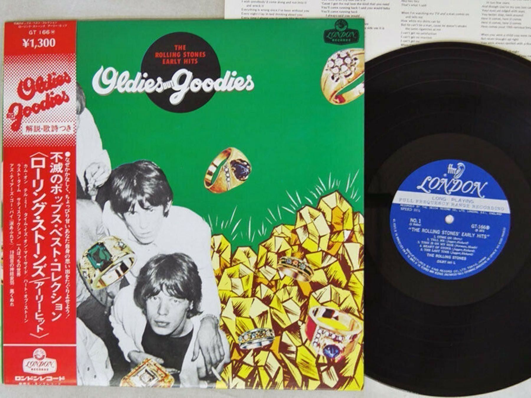 Dischi in vinile: ROLLING STONES Early Hits GT-166 OBI LP – Usato da founex venduto da cetrarese01