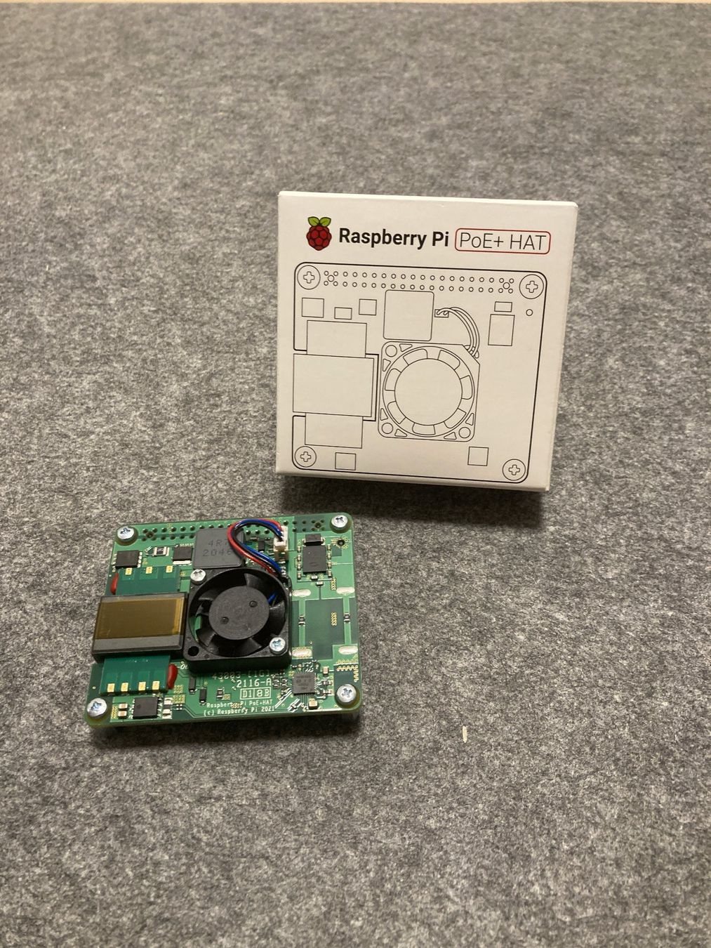 Raspberry Pi PCs: Raspberry PI POE+ Hat – Neu und originalverpackt aus Langenthal von  1