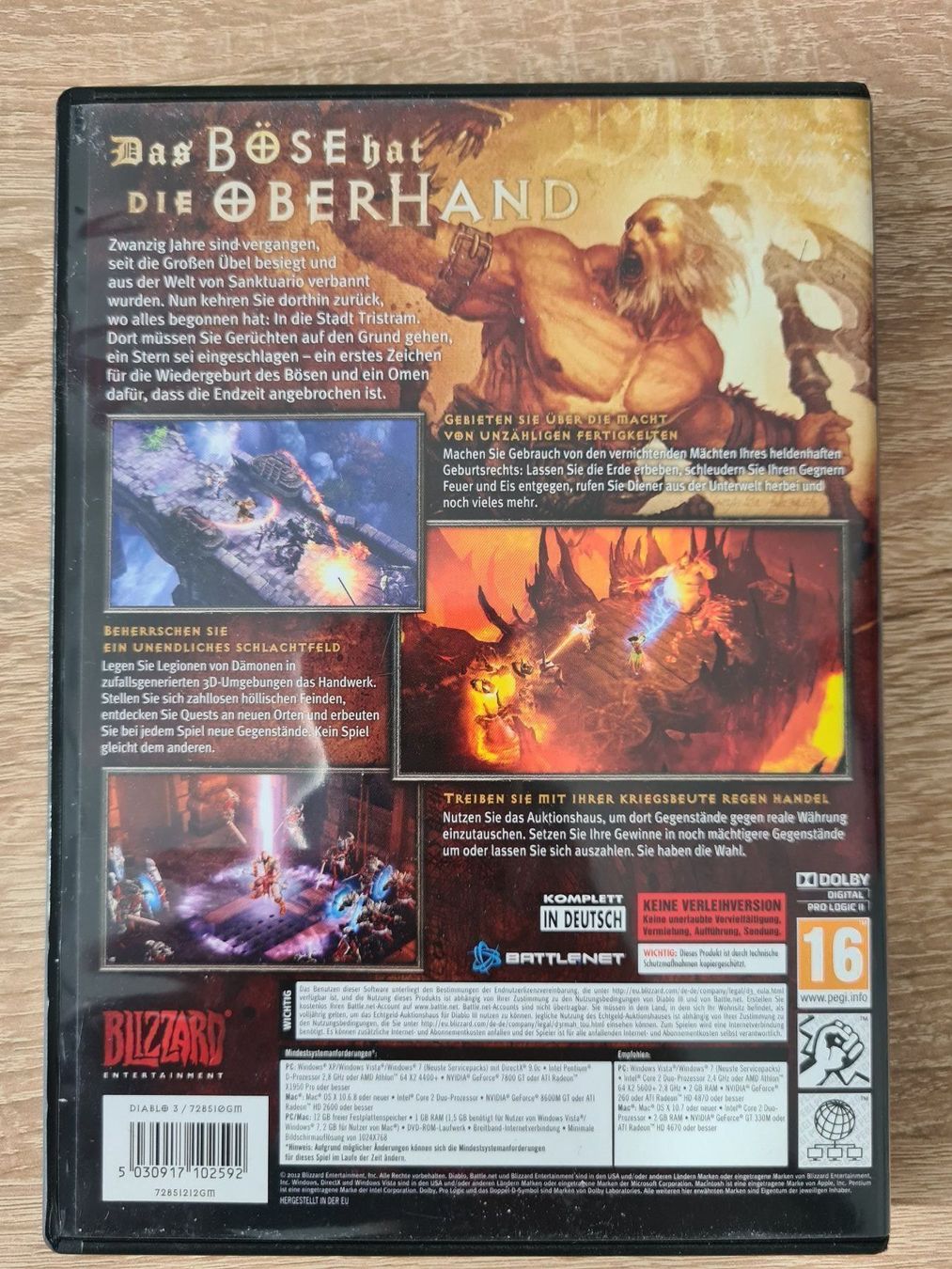 Giochi: Diablo III - German - PC – Usato da Carouge GE venduto da Franllo 1