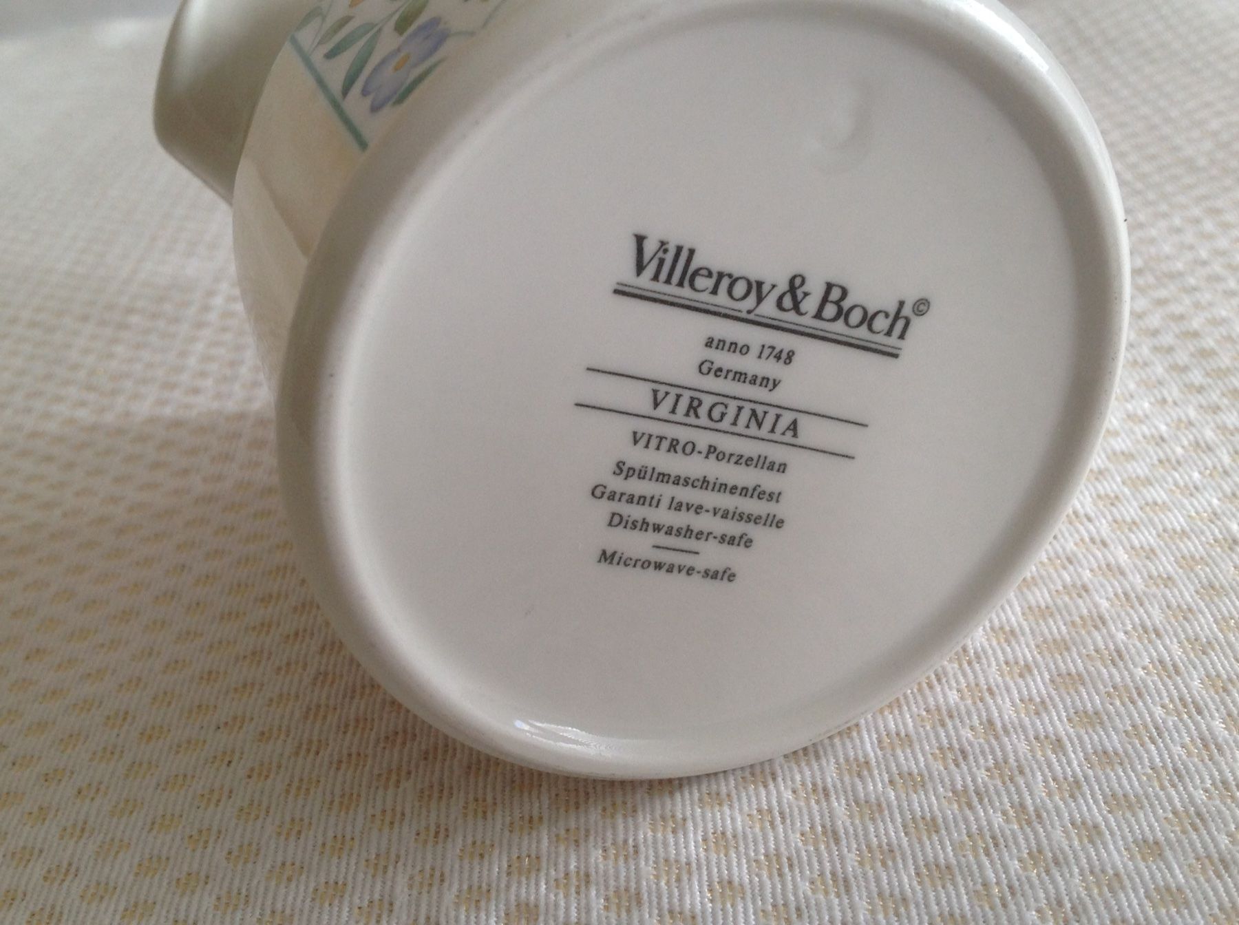 Villeroy & Boch Set di piatti: Villeroy & Boch - Virginia - crémier – Usato da Sion venduto da accroshoes 3