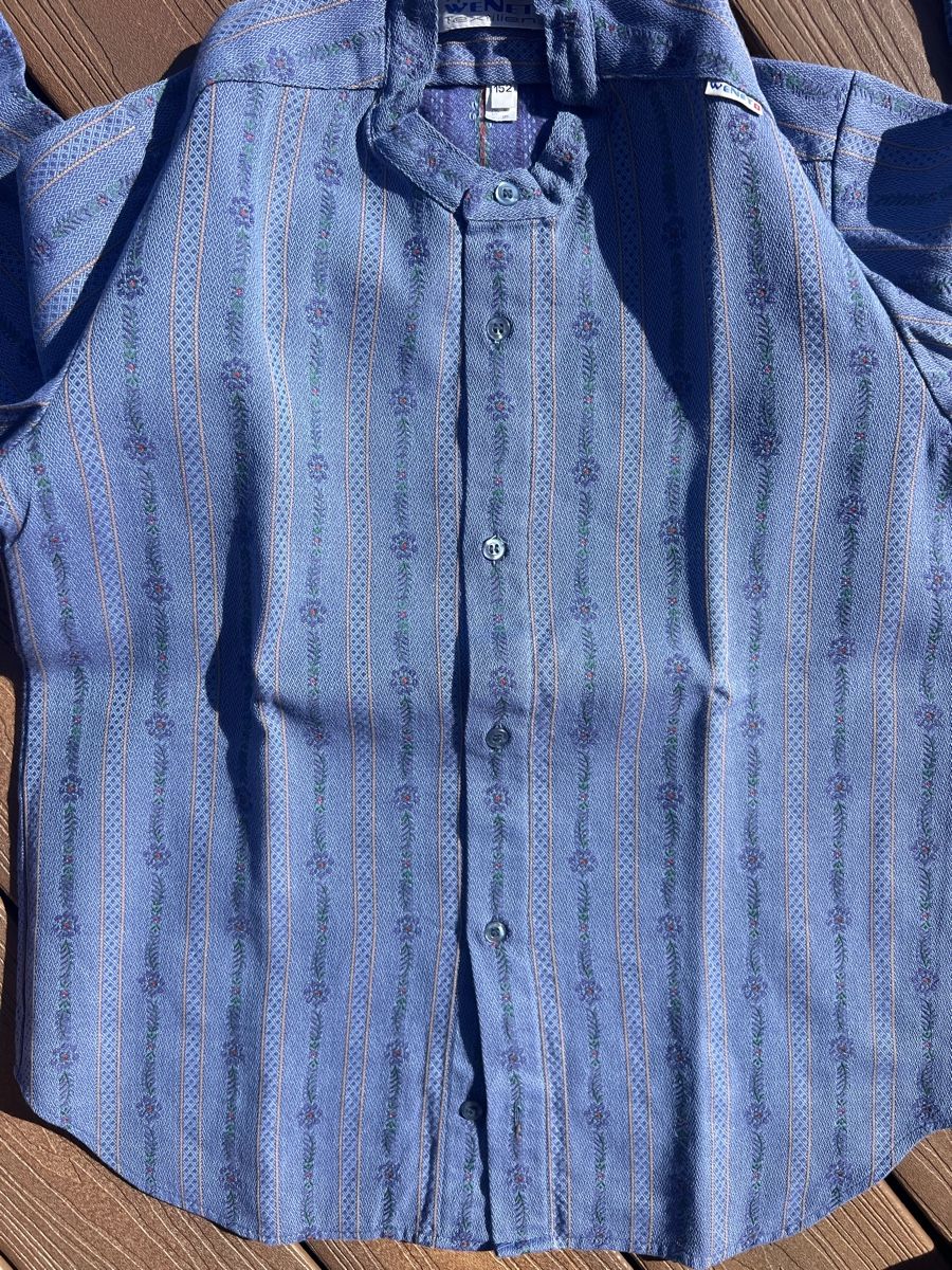 Camicie, T-shirt & Polo: Edelweiss-Hemd Gr. 152 , neuwertig  – Nuovo (secondo la descrizione) da Oeschgen venduto da Elmermo 2