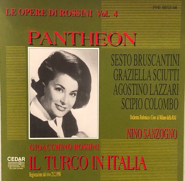 CD: Rossini - Il Turco in Italia – Usato da Grüningen venduto da azulblanco
