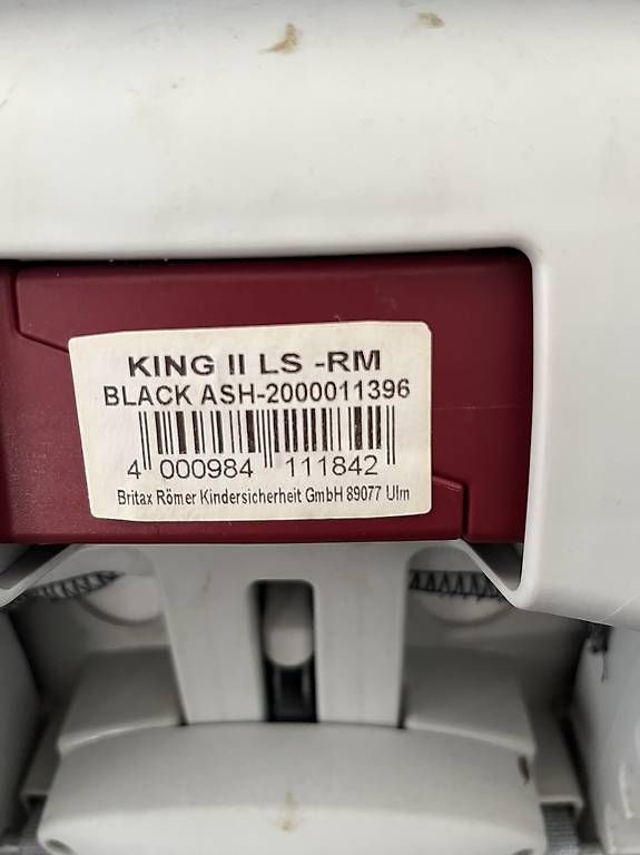 Seggiolini per auto: Kindersitz Römer King ll – Usato da Wenslingen venduto da Corrinella 3
