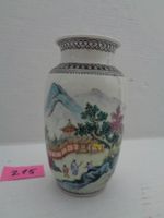 China Vase Qianlong Marke handbemalt