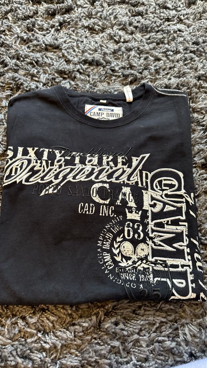 Camp David T-Shirts: T-Shirt CAMP DAVID Grösse M schwarz – Gebraucht aus Ettingen von slg_4107 2
