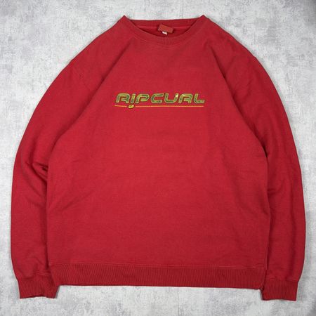 Sweat Rip Curl vintage rouge - L