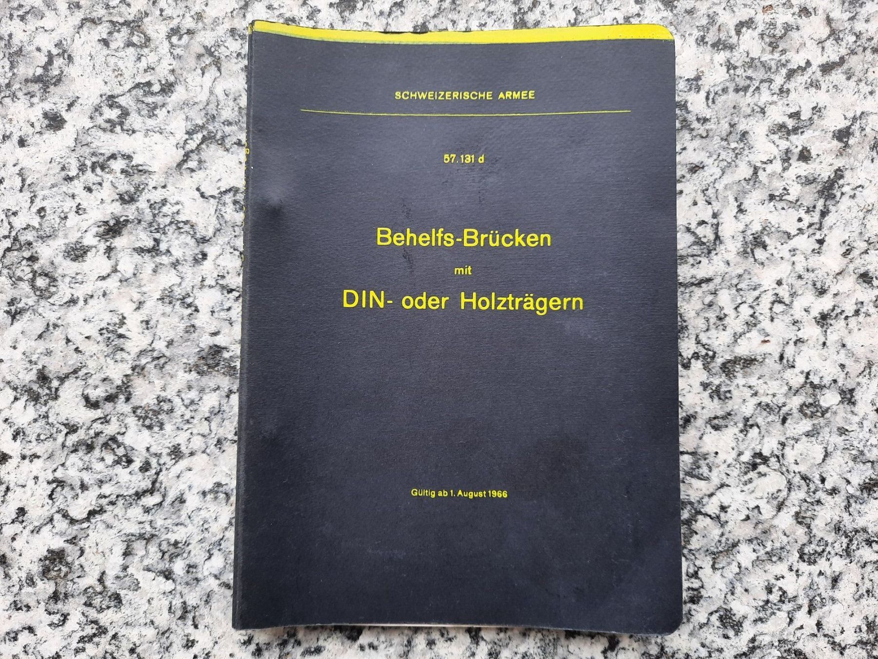 Libri: Behelfs-Brücken mit DIN- oder Holzträgern – Usato da Ruswil venduto da Sammlergeist
