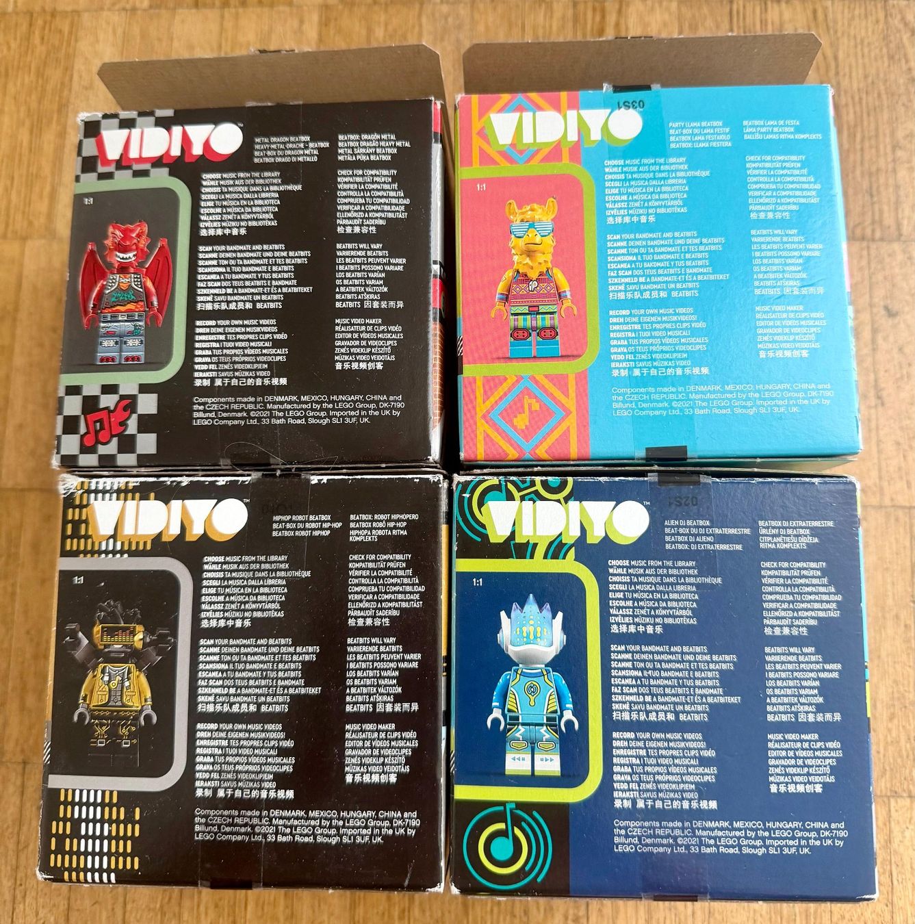 Lego Kit di costruzioni: LEGO VIDIYO Beatbox 4er Set – Usato da Zürich venduto da giovannisp 1