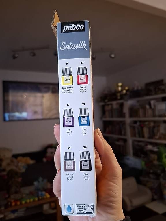 Colori: Pebeo vernice seta professionali set da 6 x 20 ml – Nuovo e nell'imballaggio originale da Coldrerio venduto da camillo71 2