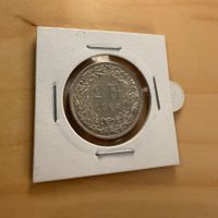 Schweizer Silbermünze 2 Franken 1964