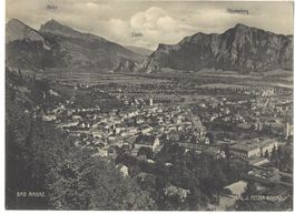 Alte Fotografie Ansicht Bad Ragaz Fetzer