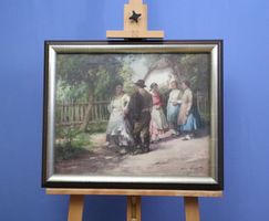 Agoston ACS, 1889-1947, bekannter Ungarischer Maler
