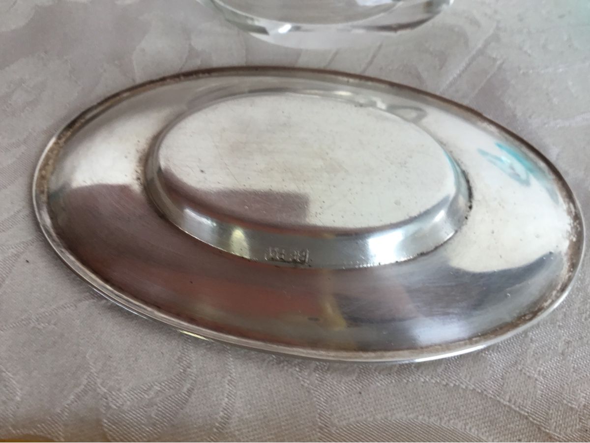Statuette: Ältere Canärli mit Zängli ein Table 800 Silber – Usato da St. Gallen venduto da chamilla 1