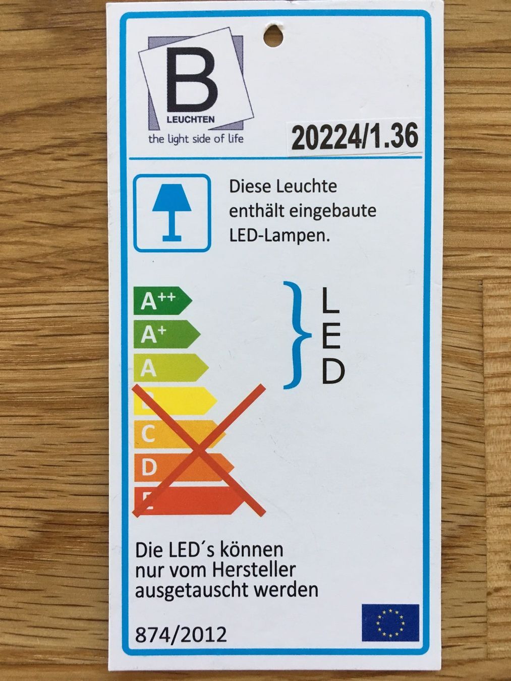 Lampes: Esstischlampe Wellenform B-Leuchten – D'occasion à Bern par ZigaD 6
