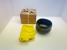 Teeschale Japan Chawan Keramik-  20. Jh. "Raku"