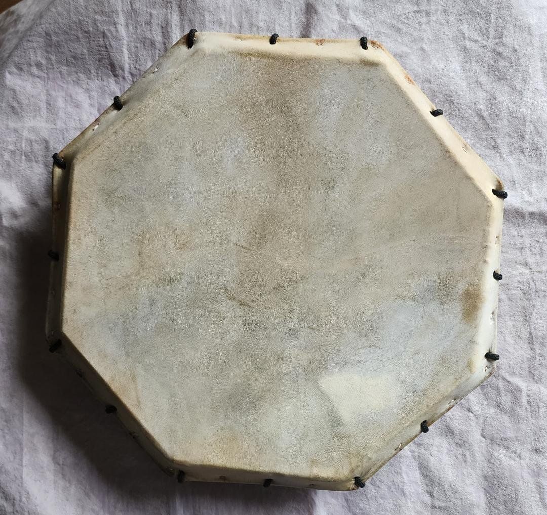 Strumenti musicali: Peru: Shaman Trommel, 30 cm Durchmesser, NEU!! – Nuovo (secondo la descrizione) da Lima- Peru venduto da Alpaka-Haus 7