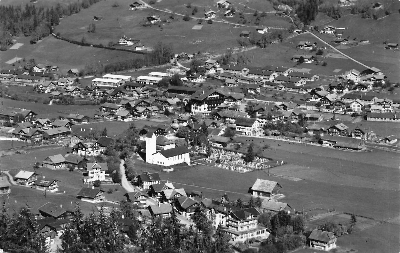 Ansichtskarten: Lenk i.S. (BE) Dorfansicht – Gebraucht aus Biasca von Blenio71