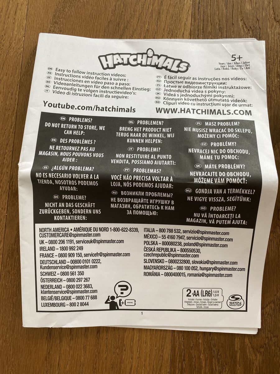 Hatchimals Giocattoli: Hatchimal Vogel türkis – Nuovo (secondo la descrizione) da Meggen venduto da 6003Luzern 6