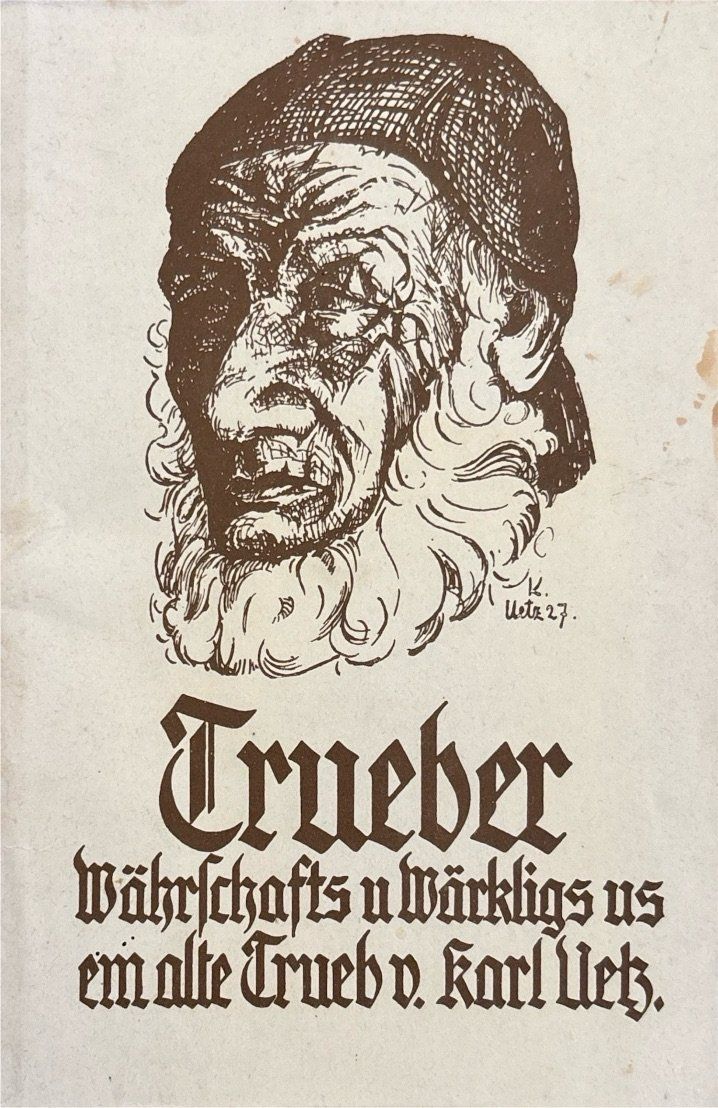 Libri: Uetz Karl, Trueber – Usato da Sarnen venduto da Livres