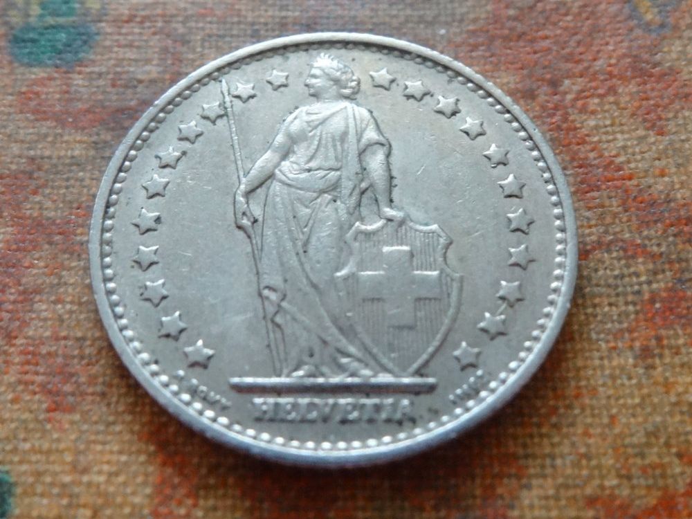 Tutti le monete: 1 Fr. 1968  Sans/Ohne  "B" – Usato da Romanel-sur-Lausanne venduto da Swift13 1