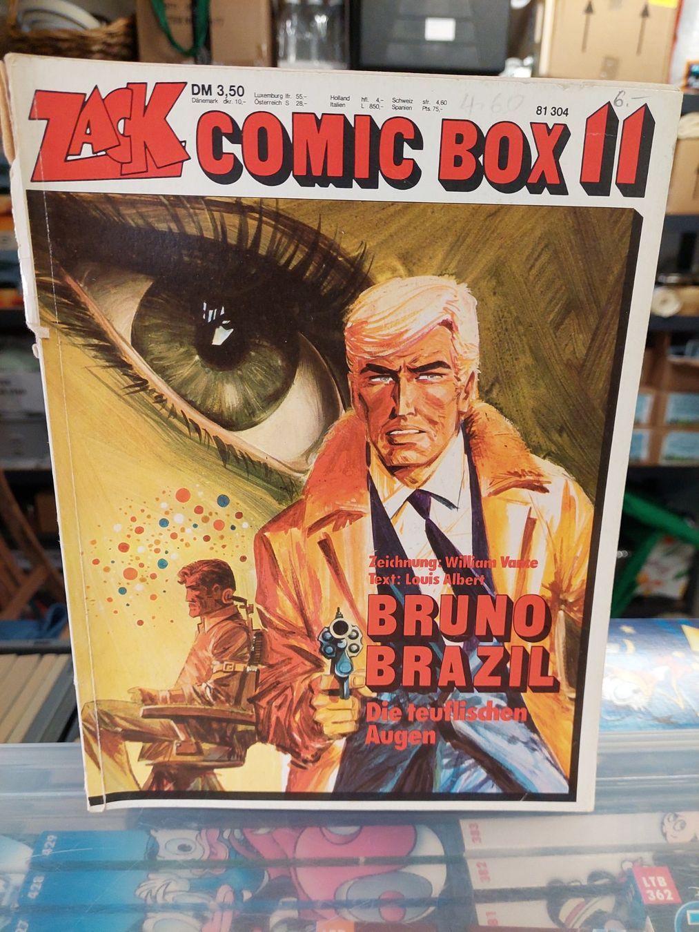 Fumetti: Zack Box 11 Bruno Brazil – Usato da Oberwil b. Zug venduto da PrimaryBlue