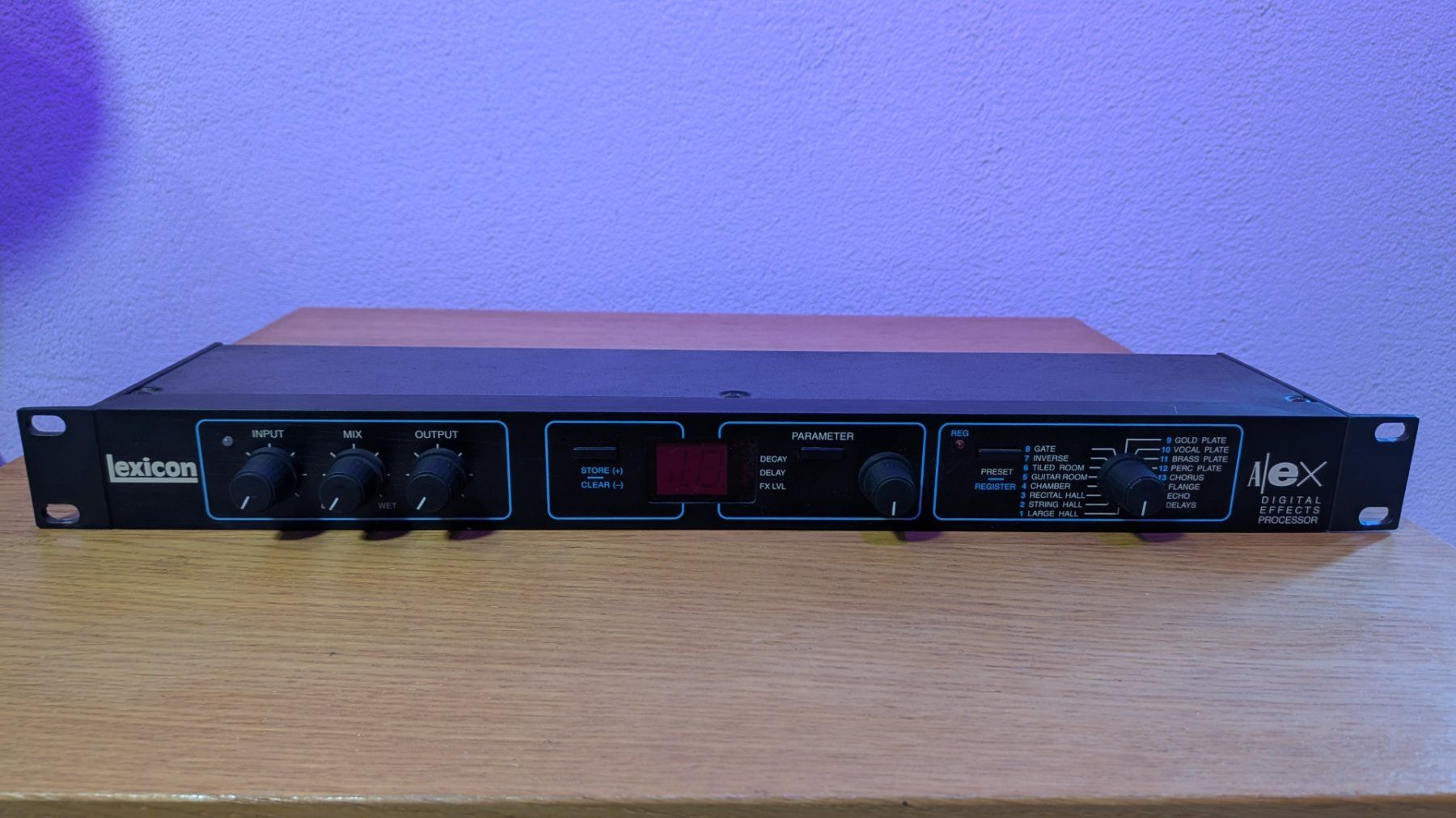 Lexicon Equalizzatori: Lexicon Alex Digital Effects Processor – Usato da Siebnen venduto da Ironcobra8