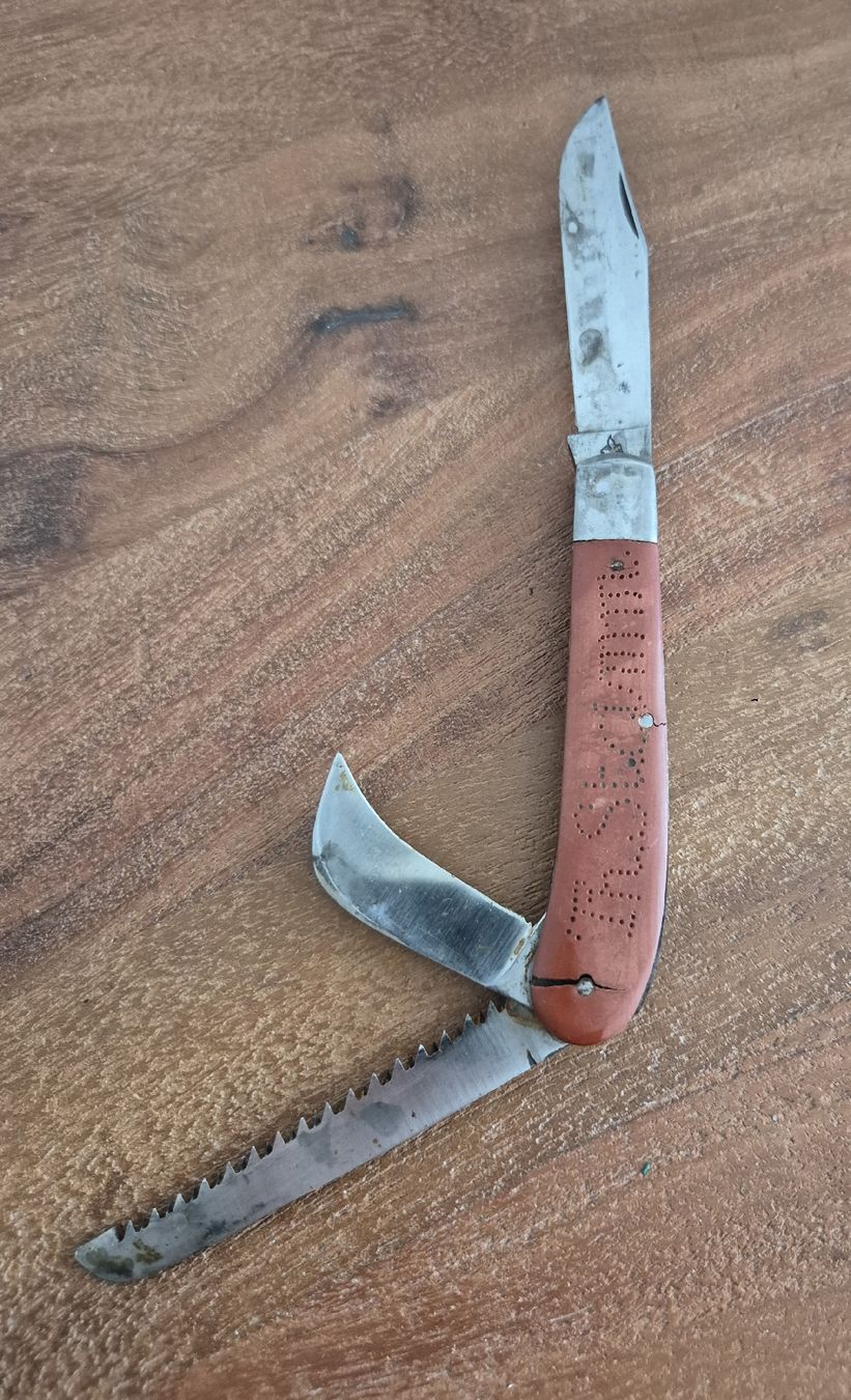 Coltelli tascabile: Taschenmesser mit Altgravur Th. Stamm – Usato da Zürich venduto da Dalema13 5
