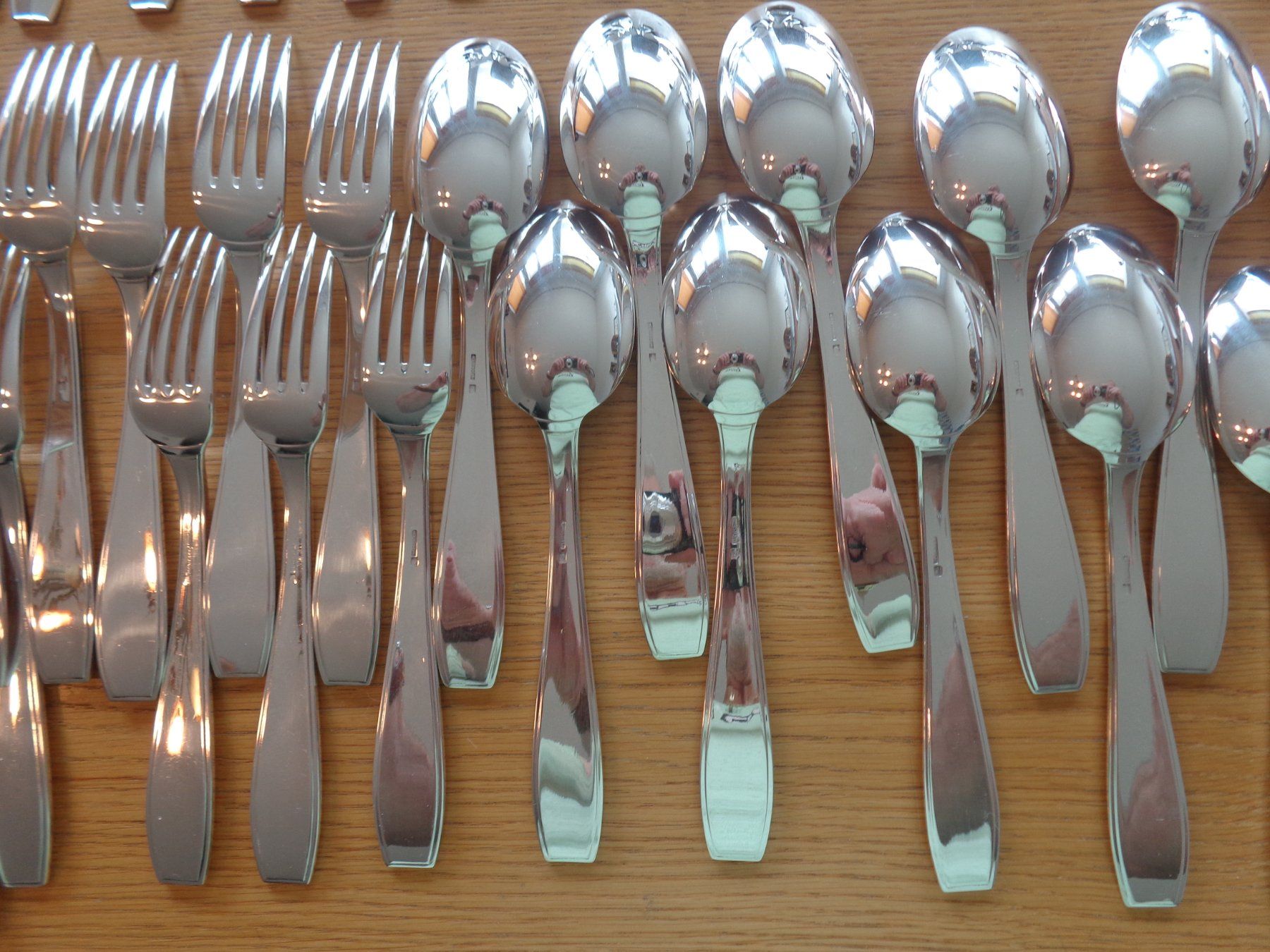 Christofle Set di posate: 114 X COUVERTS DIVERS CHRISTOFLE ORIGINAL COMME NEUF – Nuovo (secondo la descrizione) da Morges venduto da argento.oro.65 6