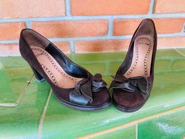 Elegante Giorgiom High Heels, Gr.38, Braun, ungetragen!