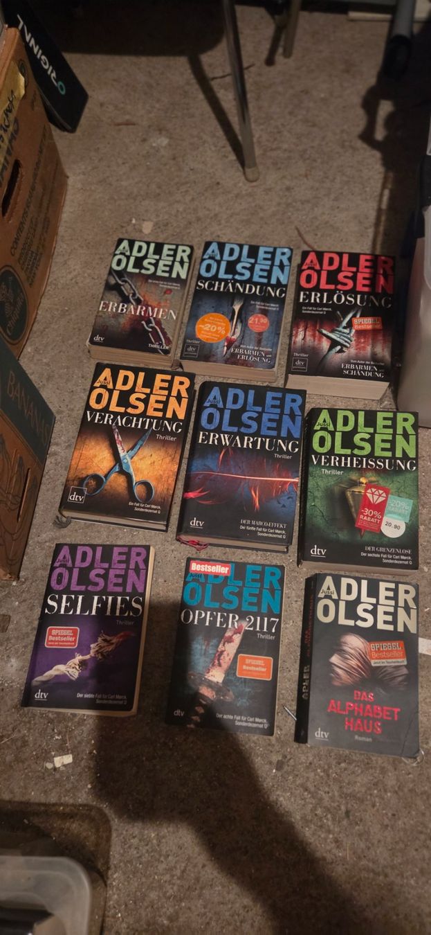 Livres: Adler Olsen Buchreihe – D'occasion à Thun par monimoni80