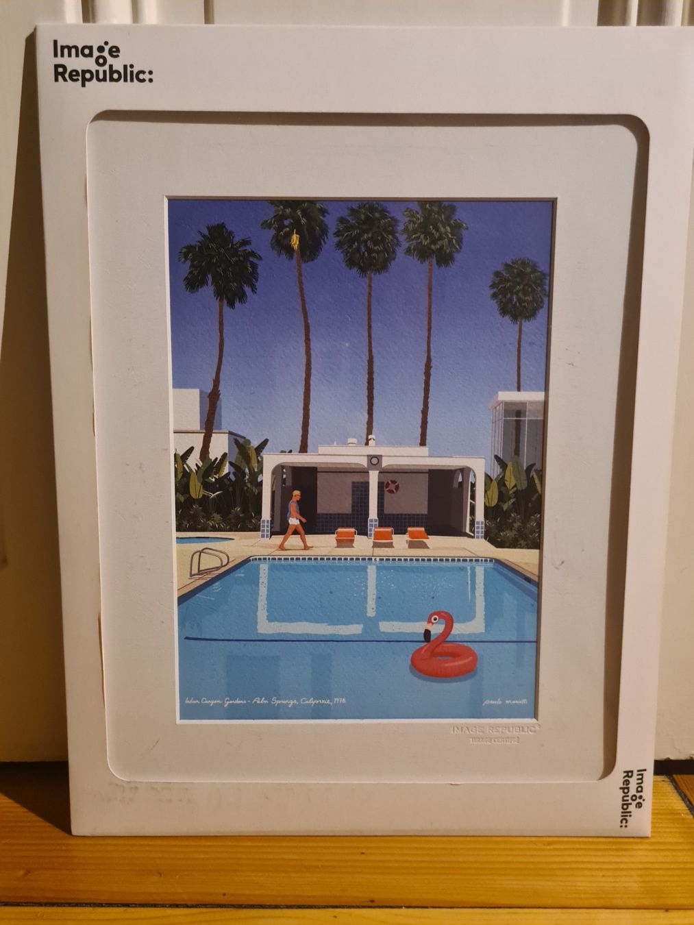 Foto & Immagini: Affiche Image Republic "Palm Spring" Paulo Mariotti 30x40 cm – Nuovo e nell'imballaggio originale da Genève venduto da Tresor305