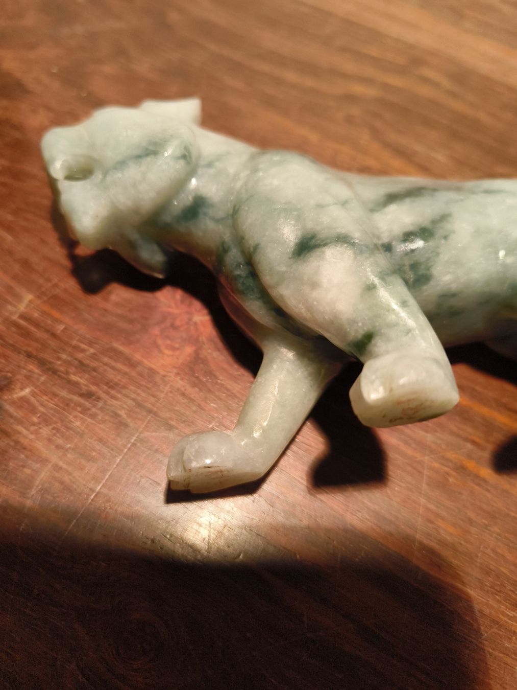 Sculture & Statue: Jade Tiger ca 17cm lang Asiatica – Usato da stettlen venduto da VintageBern_ch 9