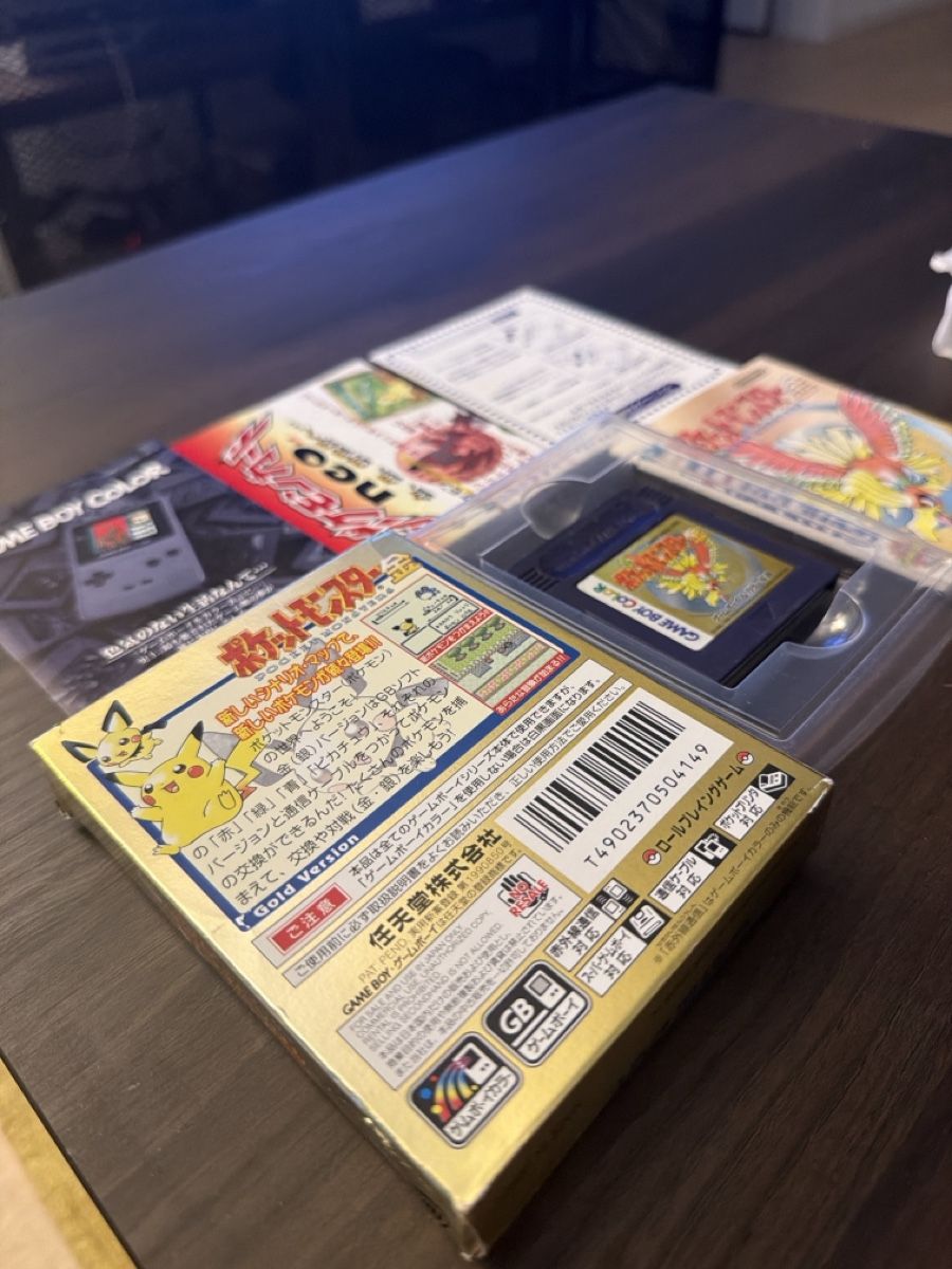 Pokémon Spiele: Pokemon Gold Game Boy Color Japan – Gebraucht aus Zug von fre_w72x 1