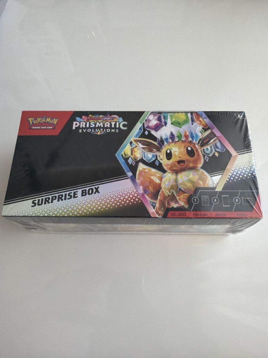 Pokémon Carte collezionabili: Prismatic Evolutions, Surprise Box, Sealed (EN) – Nuovo (secondo la descrizione) da Zürich venduto da Al_23_CH