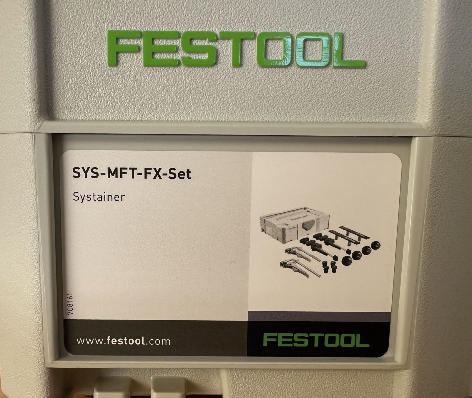 Festool Alle Werkzeuge: Festool - SYS-MFT-FX-Set / Nr. 201311 / Fixing-Set – Neu und originalverpackt aus Dielsdorf von Empowered 5