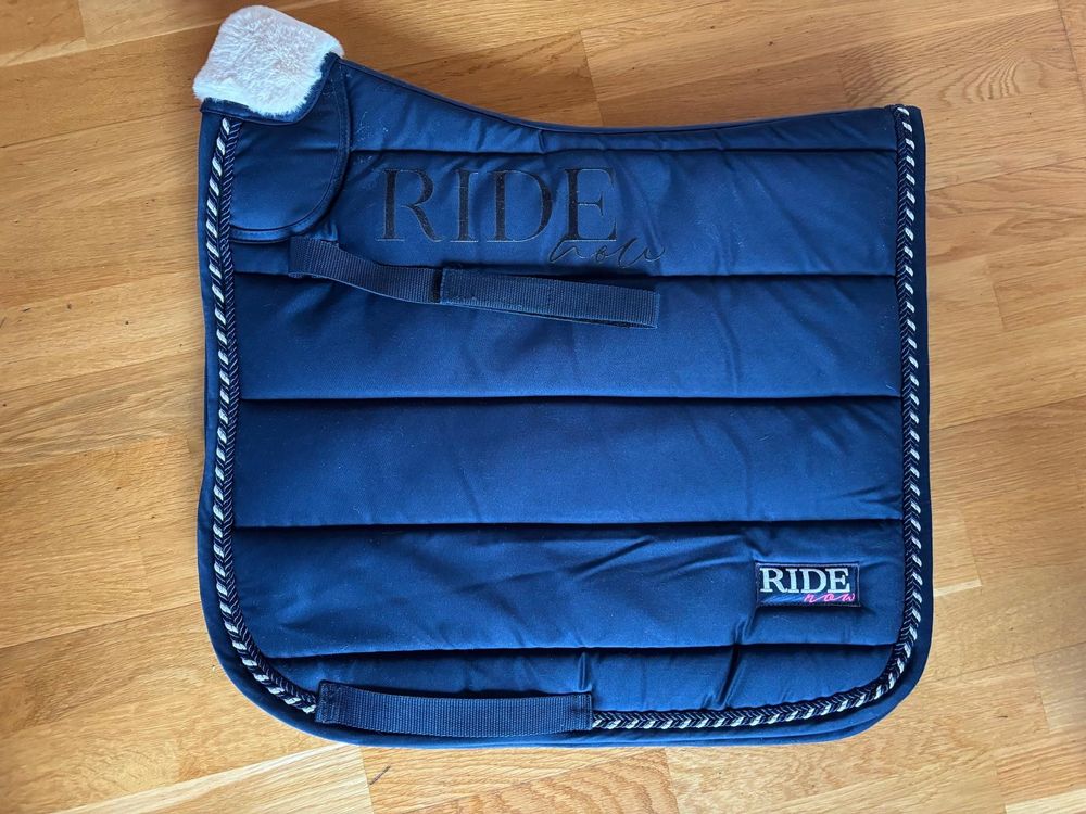 Coperte: Schabracke "Ride now", Marineblau Dressur Full Grösse VS – Nuovo (secondo la descrizione) da Möriken AG venduto da Jamas76 1