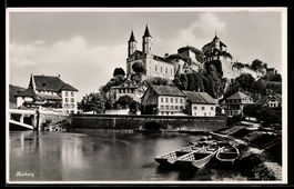 AK Aarburg, Ortsansicht mit Kirche