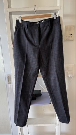 Sandro Paris Plaid Trousers - Size 36