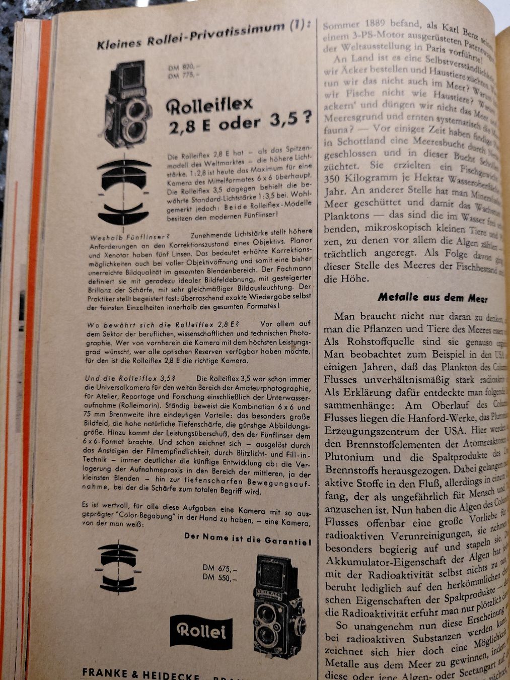 Riviste & Magazine: Hobby das Magazin der Technik 1958 – Usato da Bonaduz venduto da topolino052 3