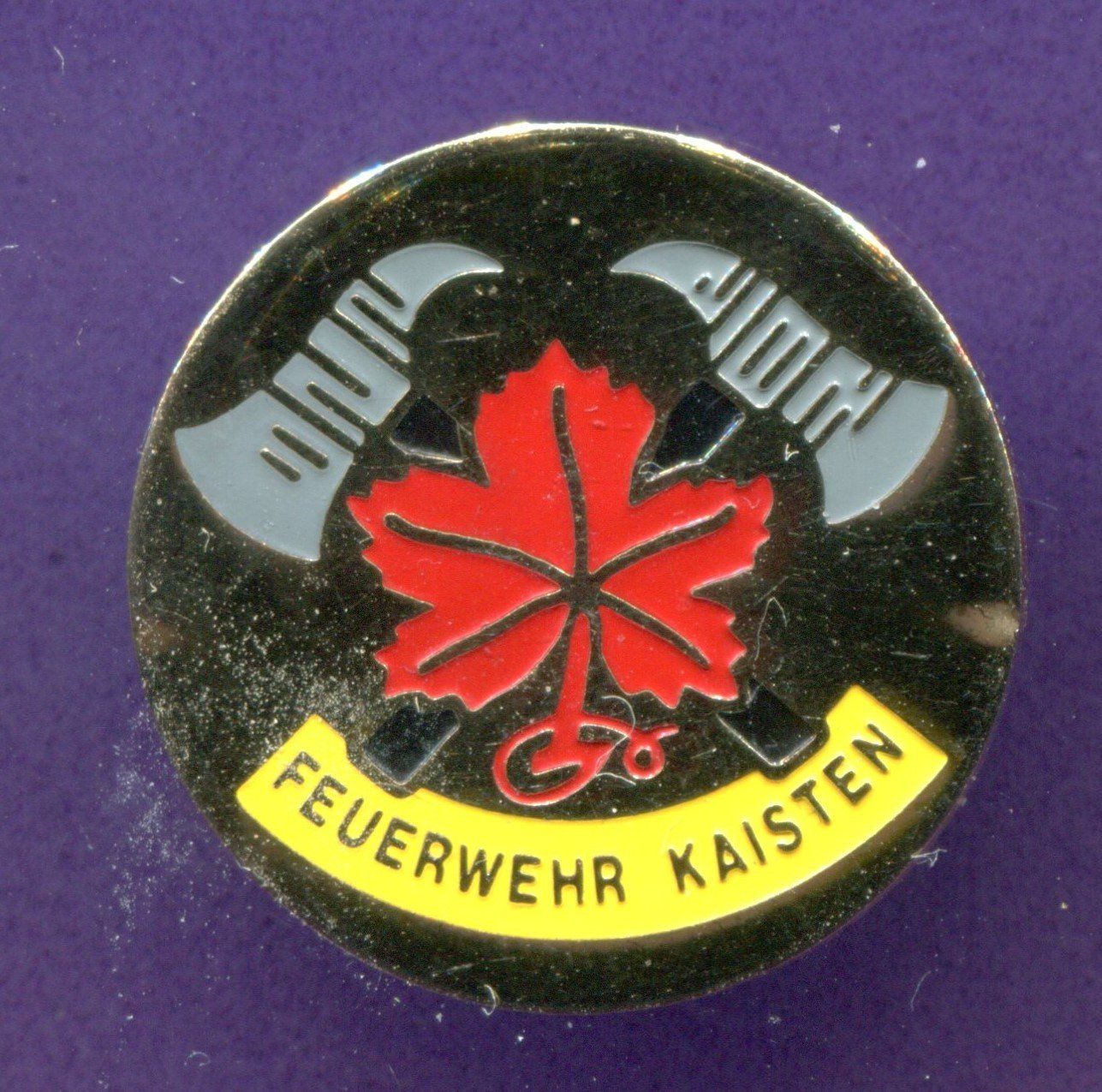 Plaketten & Abzeichen: Feuerwehr  KAISTEN – Gebraucht aus Winterthur von Sammleroase