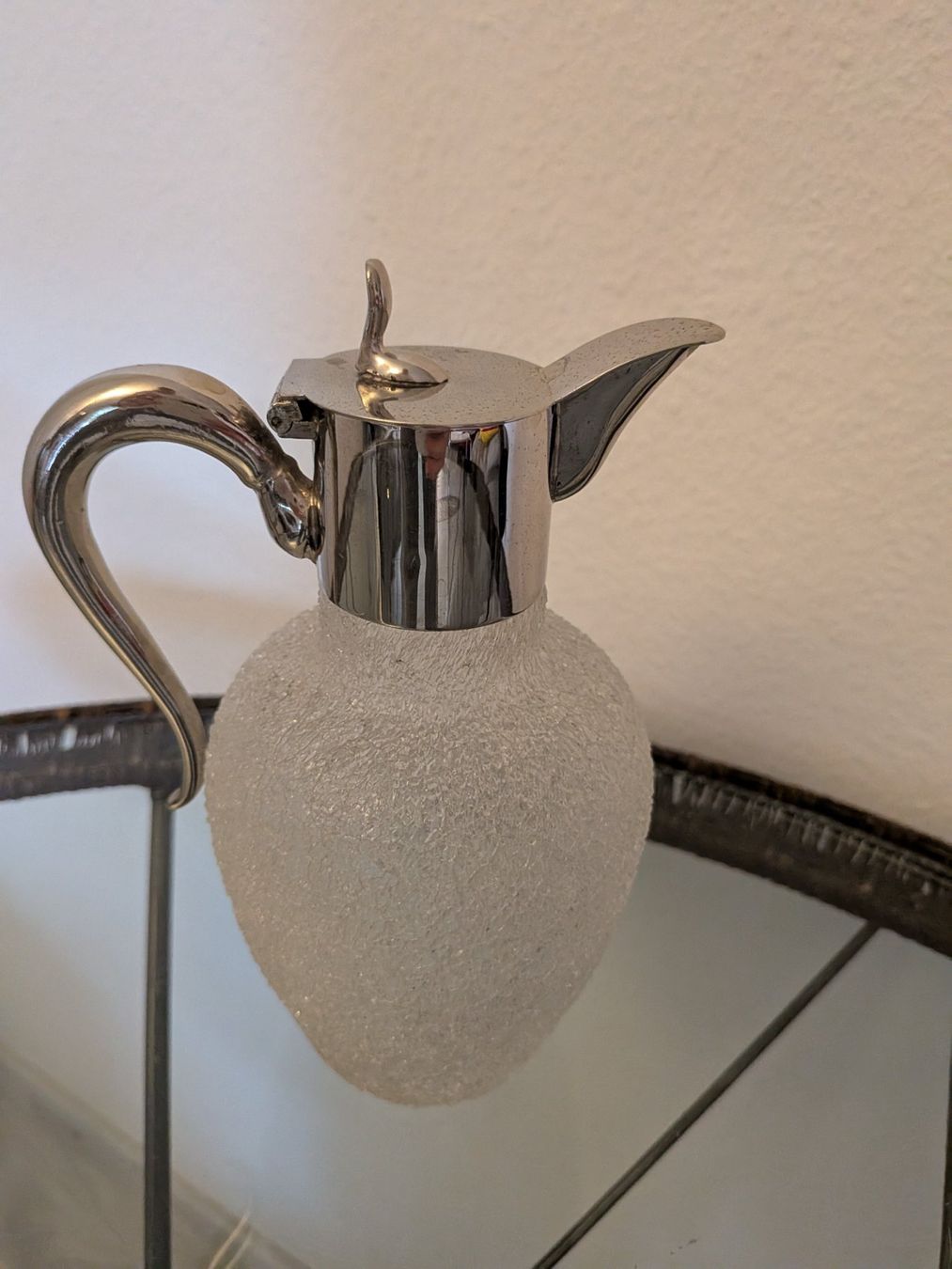 Caraffe: Antiker Krug Krakele Eisglas – Usato da Emmen venduto da magelan