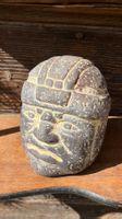 Olmèque sculpture tête style antique Amérique du Sud
