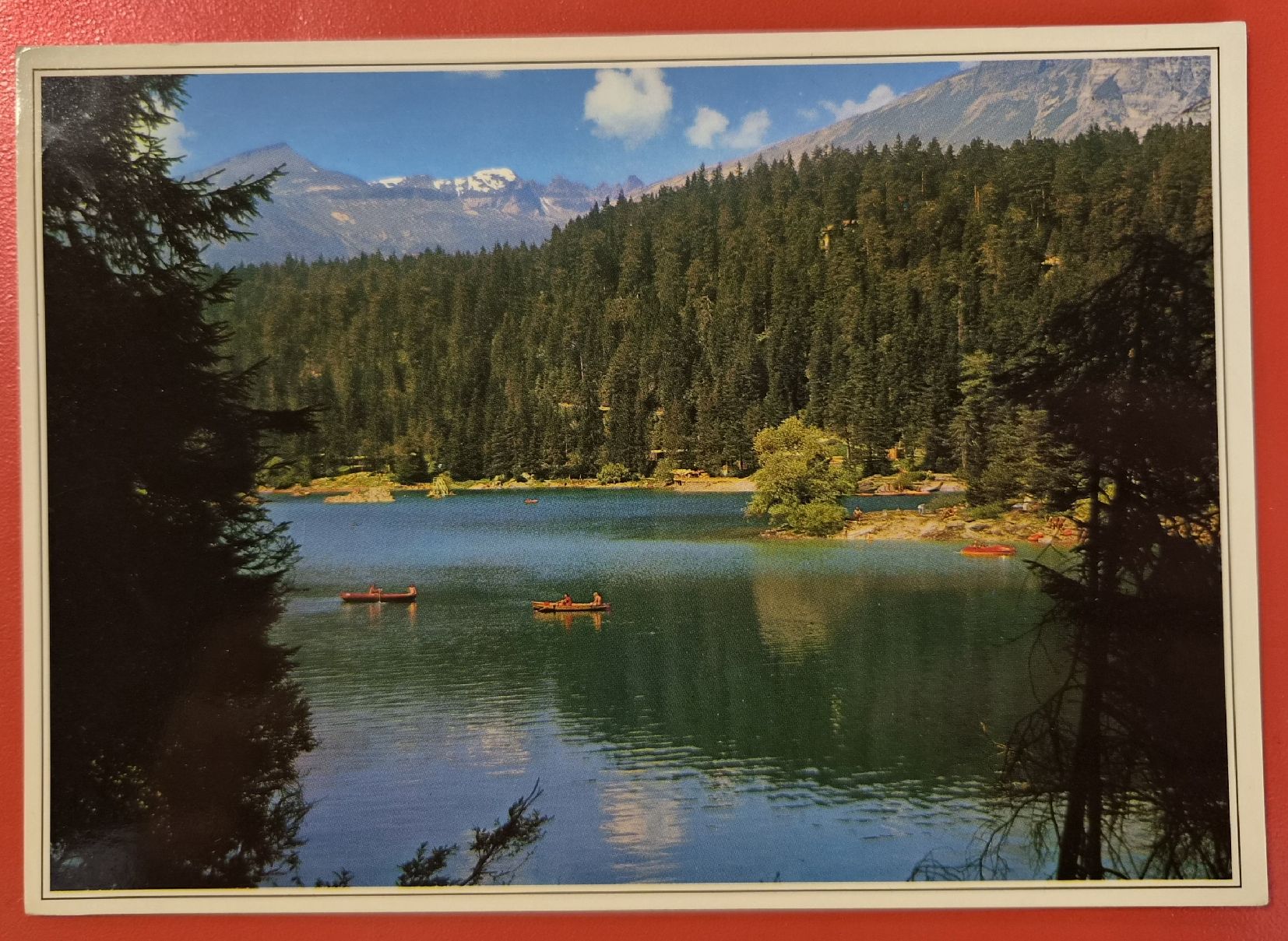Cartoline postali: Flims Caumasee 1990 – Usato da Melchnau venduto da Arthurius