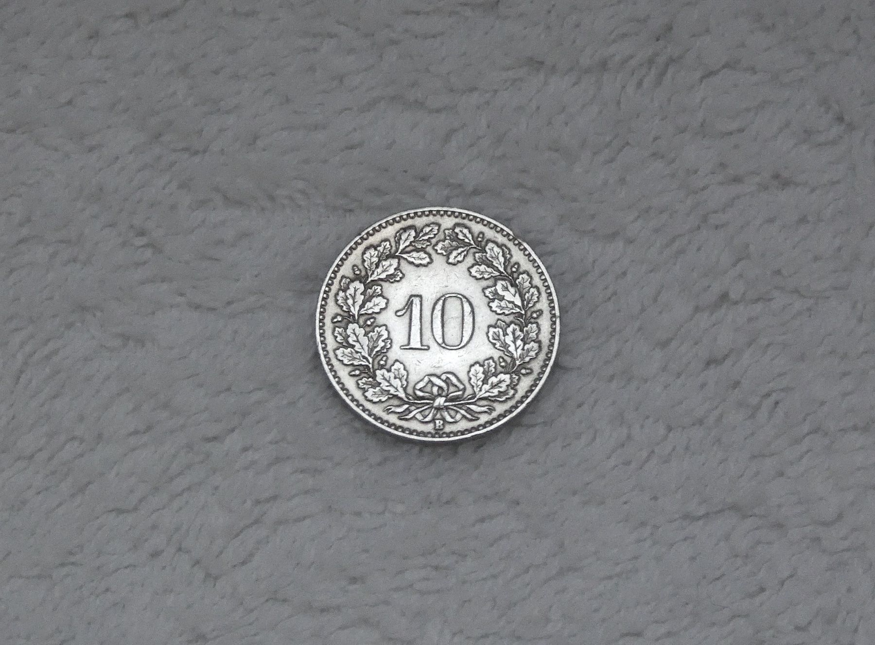 Tutti le monete: 10 centimes/Rappen 1925 – Usato da Nyon venduto da Ilmi09 1