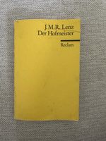 Classic German Drama: J.M.R. Lenz's Der Hofmeister, Reclam E