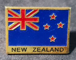 Y380 - Pin Flagge Fahne New Zealand